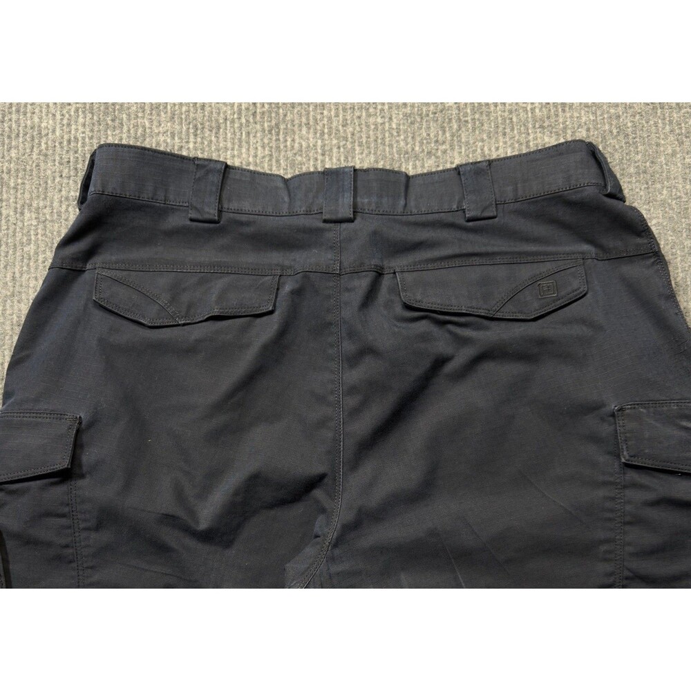 5.11 Tactical Icon Pants Men 38x32 Navy Blue Ripstop Cargo Utility Hiking - Picture 7 of 10